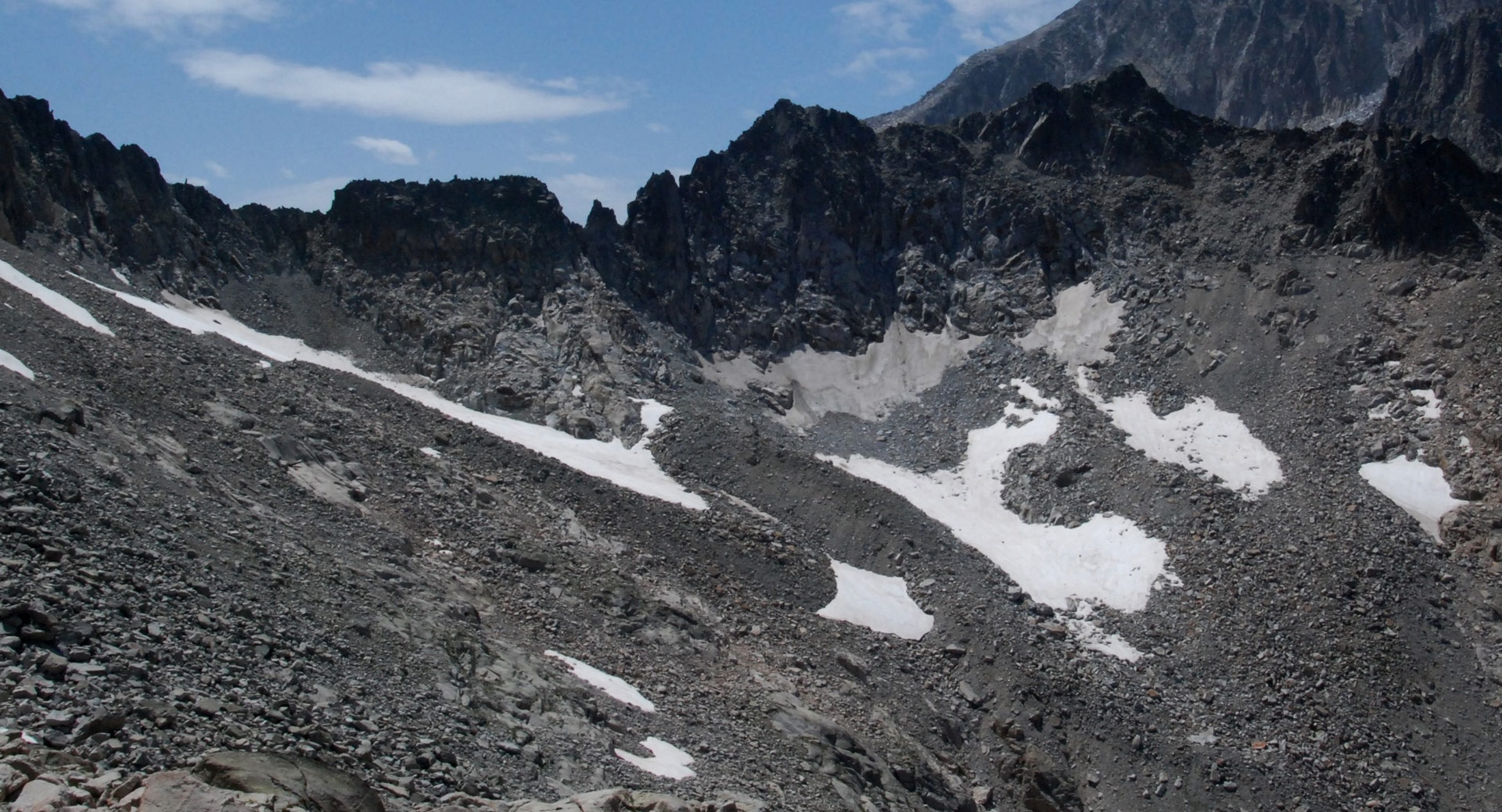 5) Sud du pic de Salenques et 6) Nord du pic de Salenques